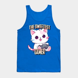 GamerKitty - The Sweetest Gamer Tank Top